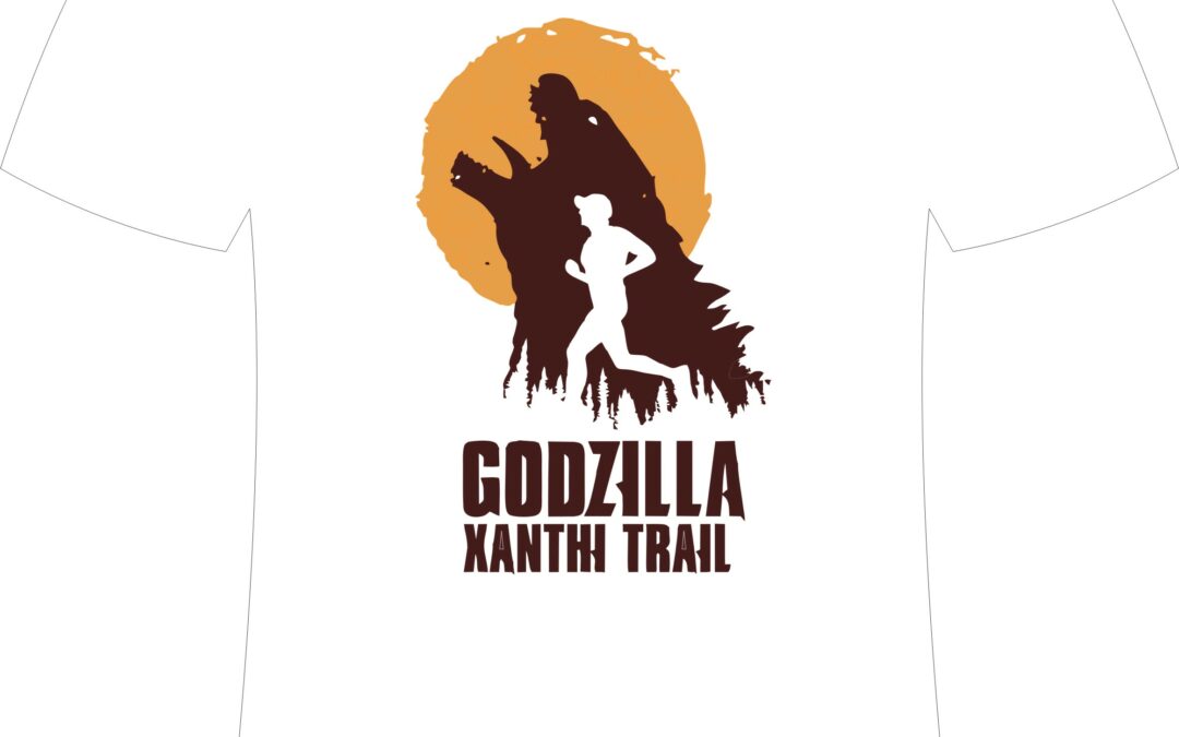 Η μπλούζα των αγώνων Godzilla 7 και Godzilla 14