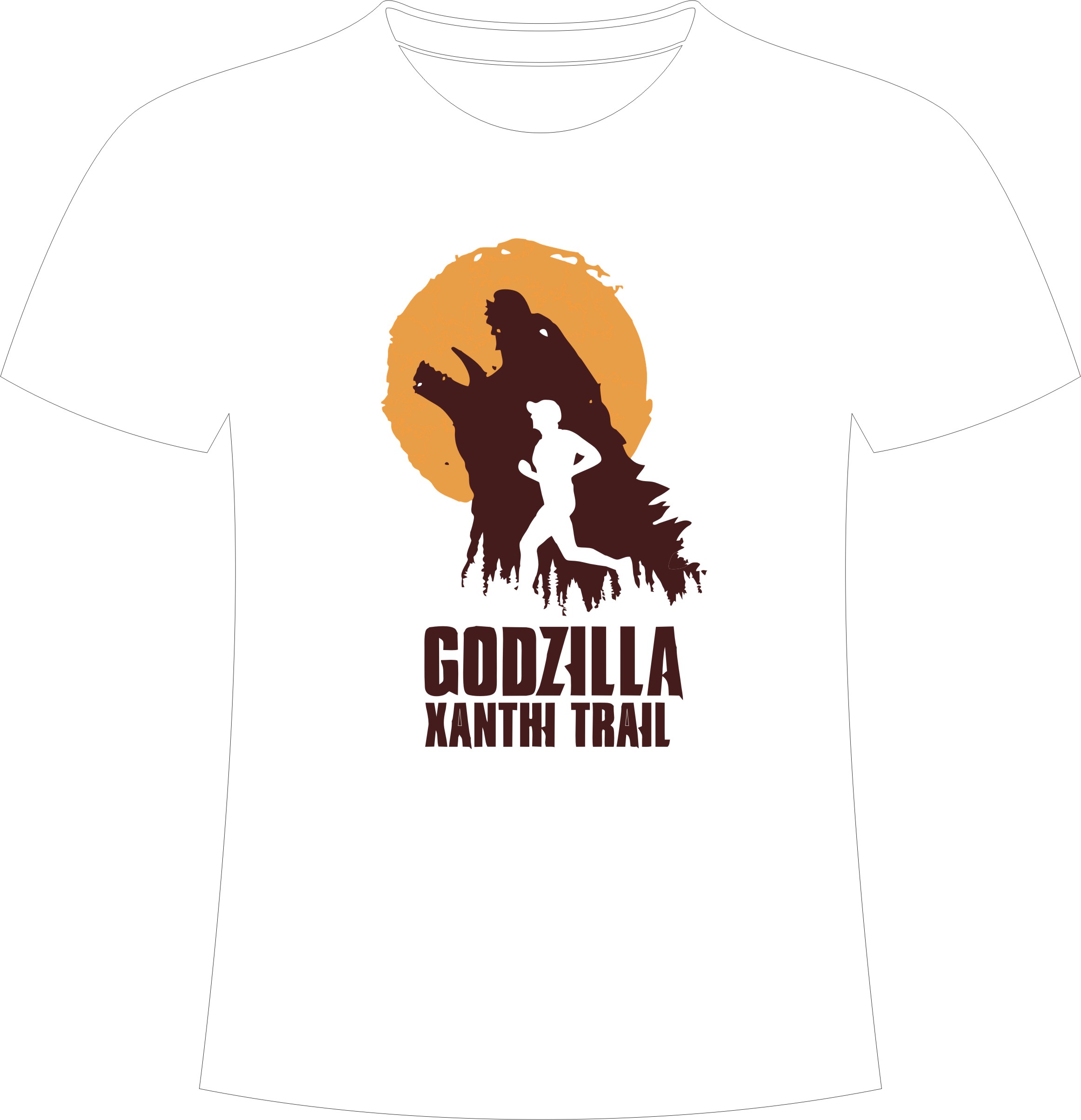 Η μπλούζα των αγώνων Godzilla 7 και Godzilla 14